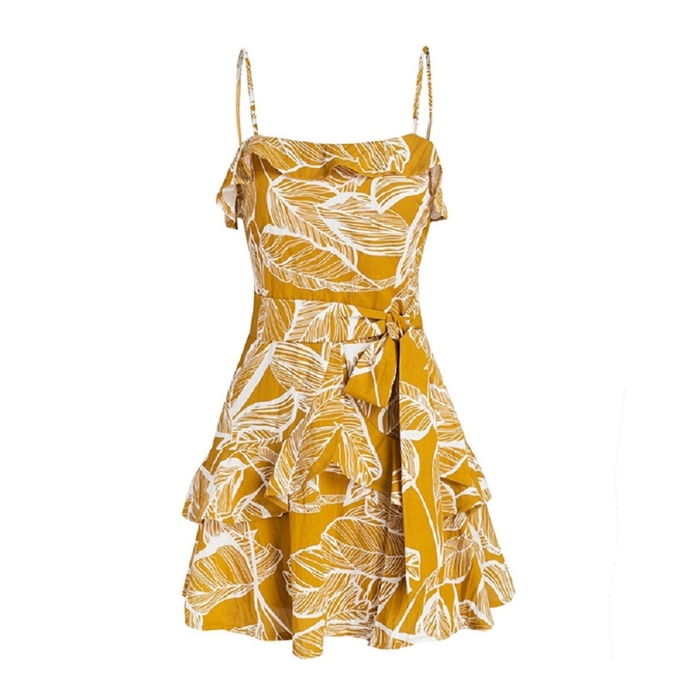 ruffle mini summer dress - Picture 6 of 8